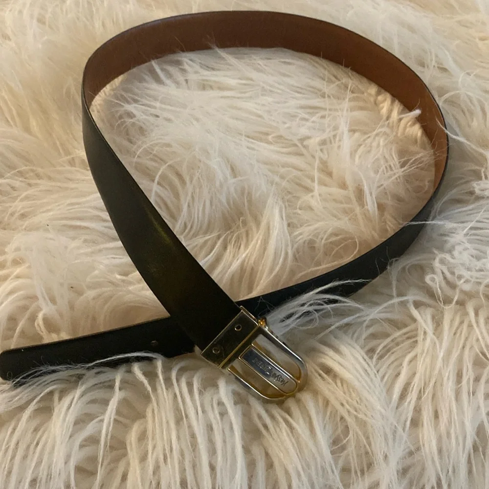 Vintage Yves Saint Laurent with gold/diver buckle